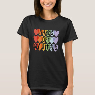 T-shirt Mains Mon Coeur Utérus Mon Uterus Mon Choix Pro