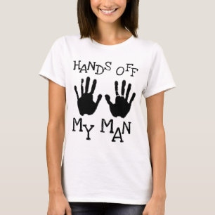 T-shirt mains outre de mon homme