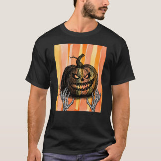T-shirt Mains squelettiques tendues vers une sinistre citr