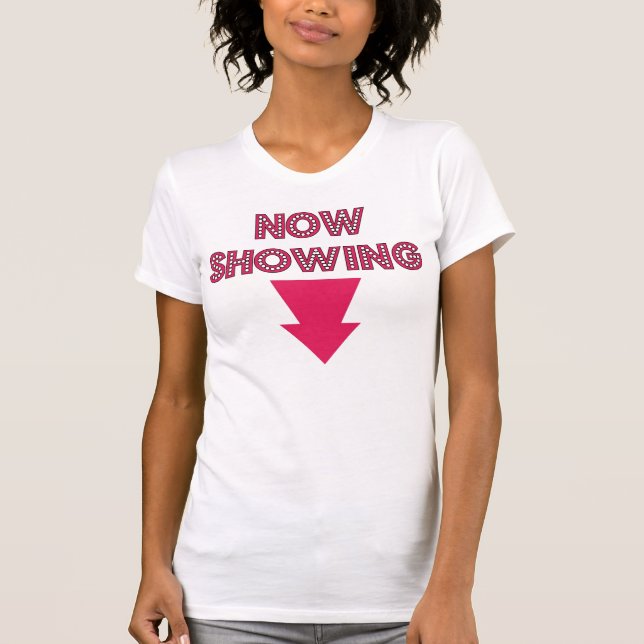 T-SHIRT MAINTENANT MONTRANT (Devant)
