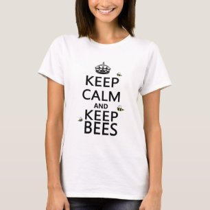 T-shirt Maintenez calme et gardez les abeilles