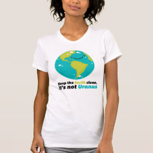 T-shirt Maintenez la terre propre