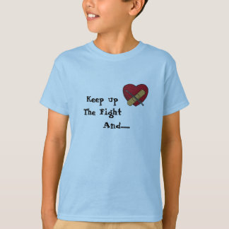 T-shirt Maintenez le combat, et .......