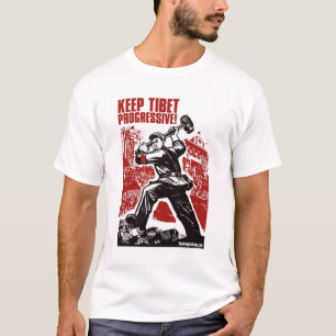 T-shirt Maintenez le Thibet progressif !