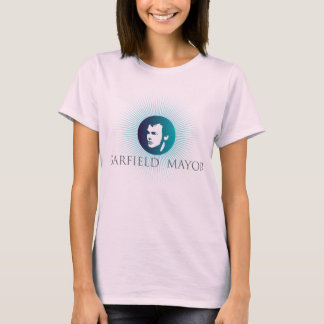 T-shirt Maire de Garfield "Arctic Sun" Blancs Dames ajusté