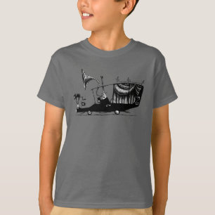 T-shirt Maire de Halloween Town Drise Hearse