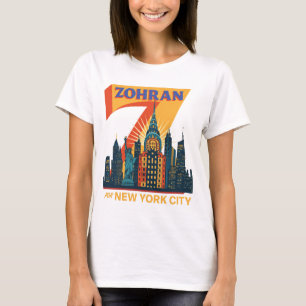 T-shirt Maire Mamdani 2025 T-shirt, Votez Zohran Rank Zohr