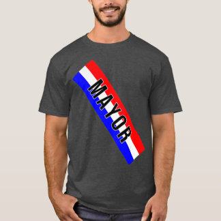 T-shirt Maire Sash Costume Maire