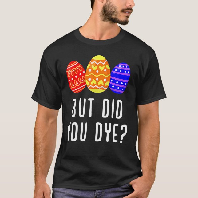 T-shirt Mais Avez-Vous Déchiré L'Oeuf De Pâques Bunny Mens (Devant)