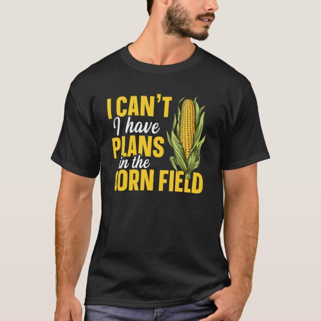 T-shirt Maïs d'agriculture de maïs pour un maïs doux Far (Devant)