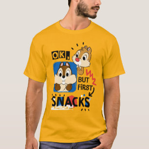T-shirt Mais Les Premiers Snacks Chipmund