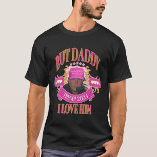 T-shirt Mais Papa Trump 2024 J'aime Son Vêtement