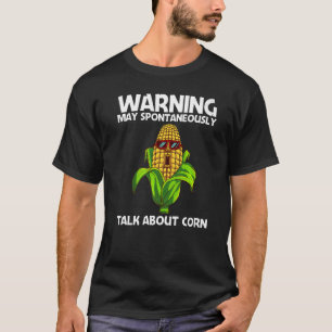 T-shirt Maïs Pour Hommes Femmes Agricole Maïs Cob Farmer S