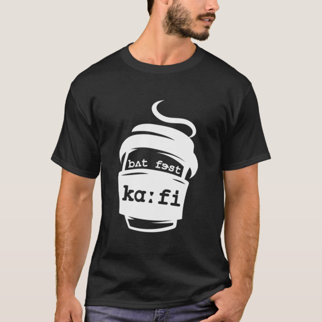 T-shirt Mais Premier Thérapeute Discours De Café Slp (Devant)