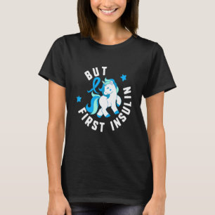 T-shirt Mais Première Insuline Diabète T1 Sensibilisation
