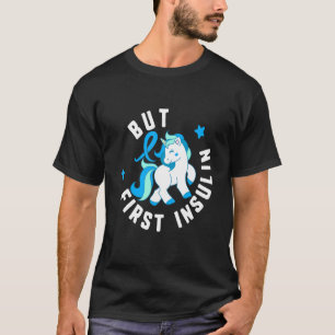 T-shirt Mais Première Insuline Diabète T1 Sensibilisation