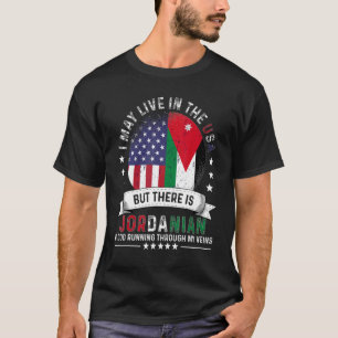 T-shirt Maison américaine jordanienne dans le patriote amé