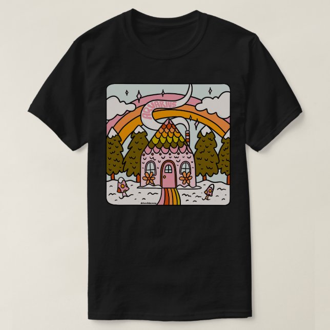 T-shirt Maison Aquarius Gingerbread (Design devant)