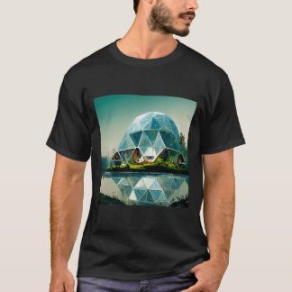 T-SHIRT MAISON DE DOMES GÉODESIQUE
