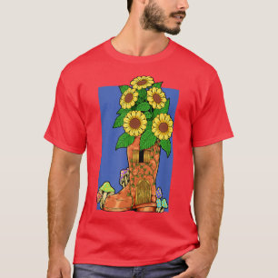 T-shirt Maison de fée en caoutchouc botté Fairhouse