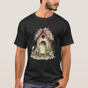T-shirt Maison de Grenouille Amphibien Maman Grenouille Es