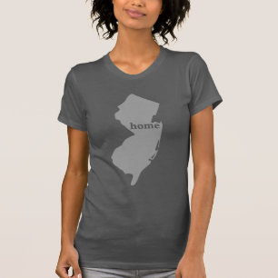 T-shirt Maison de New Jersey dactylographiée