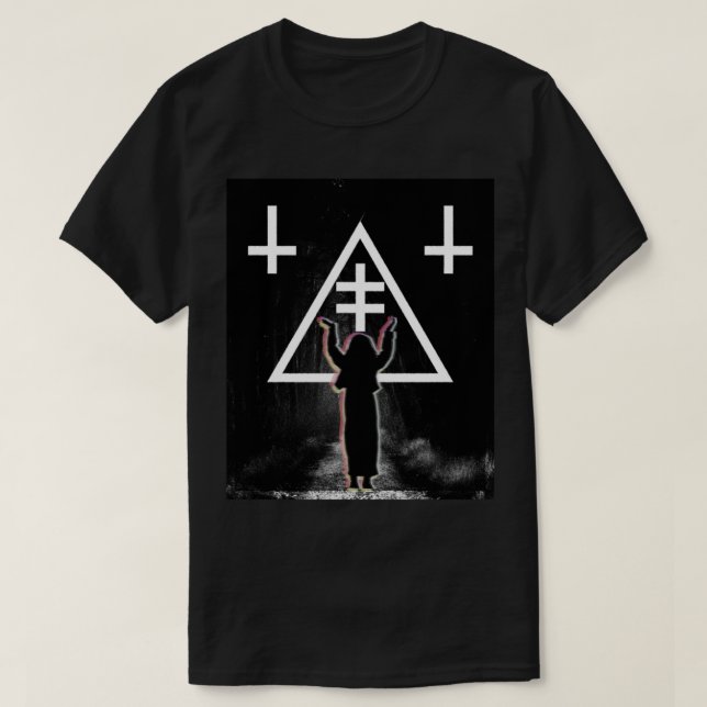T-shirt Maison de sorcières Femme dans la forêt (Design devant)