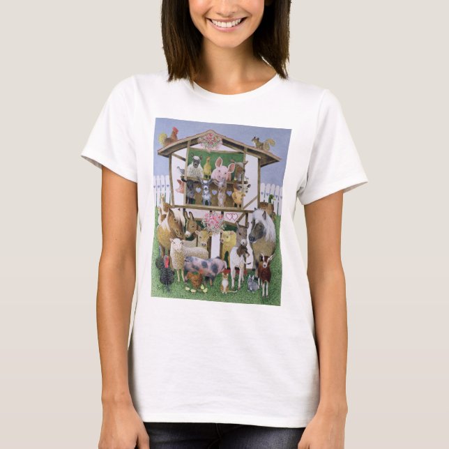 T-shirt Maison de théâtre animale (Devant)