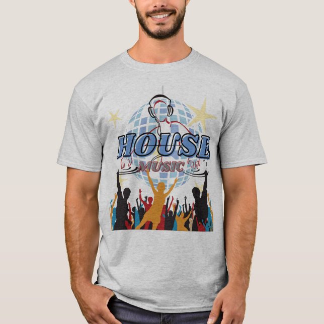 T-shirt MAISON DESIGN MUSIQUE, Amateurs de musique, Tenue  (Devant)