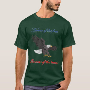 T-shirt Maison du libre en raison du courageux