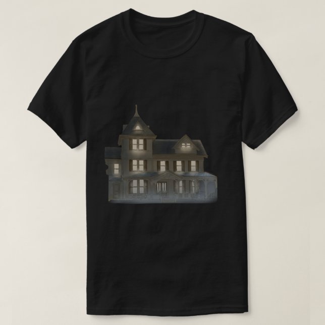 T-shirt Maison éffrayante (Design devant)