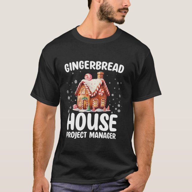 T-shirt Maison en pain d'épice Gestionnaire de projet Baki (Devant)