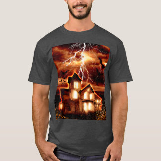 T-shirt Maison hantée Blitz et Tonnerre