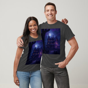 T-shirt Maison hantée sur la colline