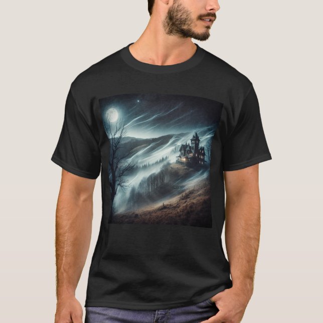 T-shirt Maison haunted (Devant)