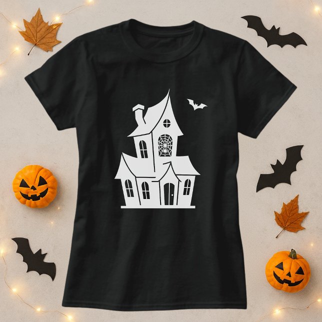T-shirt Maison Haunted Halloween (Créateur téléchargé)