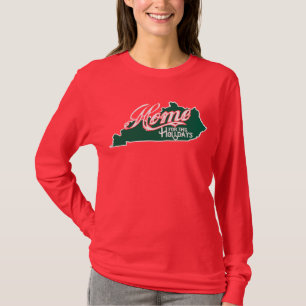 T-shirt Maison Kentucky Pour Les Vacances Long Sleeve T