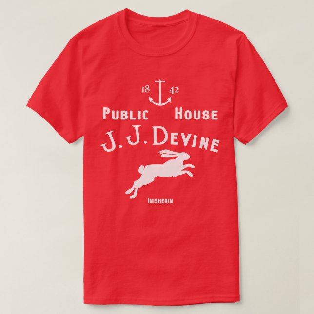 T-shirt Maison publique JJ Devine (Design devant)