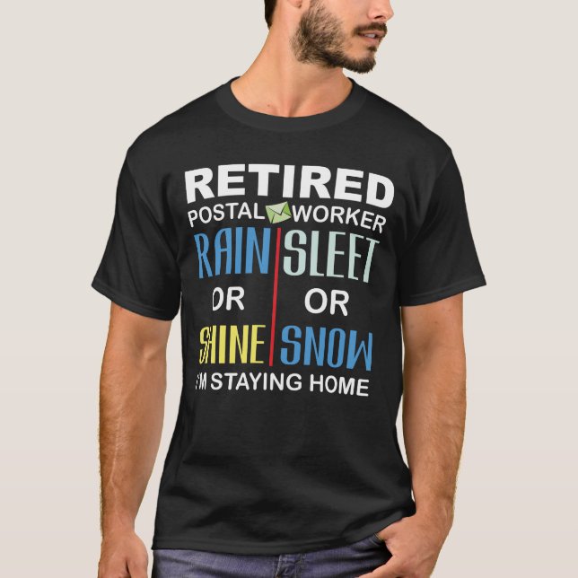 T-shirt Maison retirée de séjour d'éclat de pluie de (Devant)