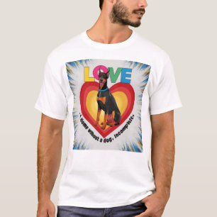 T-shirt Maison sans chien incomplète