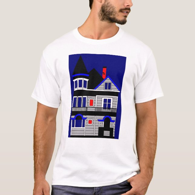 T-shirt Maison victorienne (Devant)