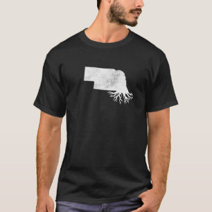 T-shirt Maison Vintage Cultivée Nebraska State Roots Vill