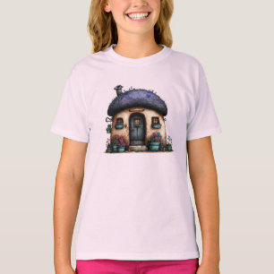 T-shirt Maisonnette de Fée Enchantée et Fantaisiste Art