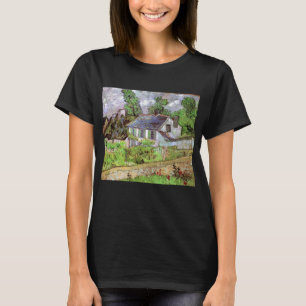 T-shirt Maisons à Auvers par Vincent van Gogh