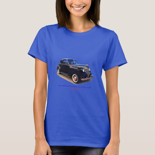 T-SHIRT MAÎTRE 1939 DE CHEVROLET 85 COUPÉ DE 2 PORTES (Devant)
