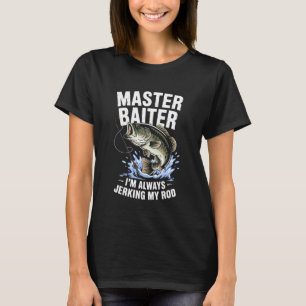 T-shirt Maître Appâtant Pêche - Pêcheur Drôle de Pêche à l