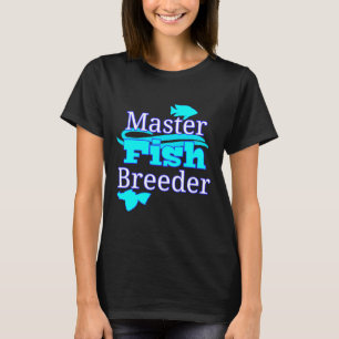 T-shirt Maître Aquarium Poisson Poissonnier Réservoir Plec