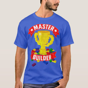 T-shirt Maître Constructeur Funny Bâtiments Cadeaux Pour G