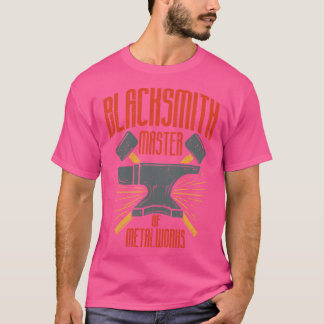 T-shirt Maître de forgeron de métaux
