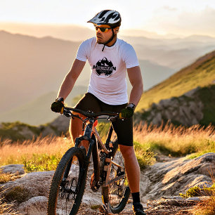 T-shirt maître de la montagne, randonneur/cycliste 